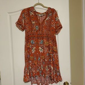 Floral dress! Great condition!!